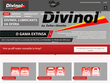 Tablet Screenshot of divinol.com.ro